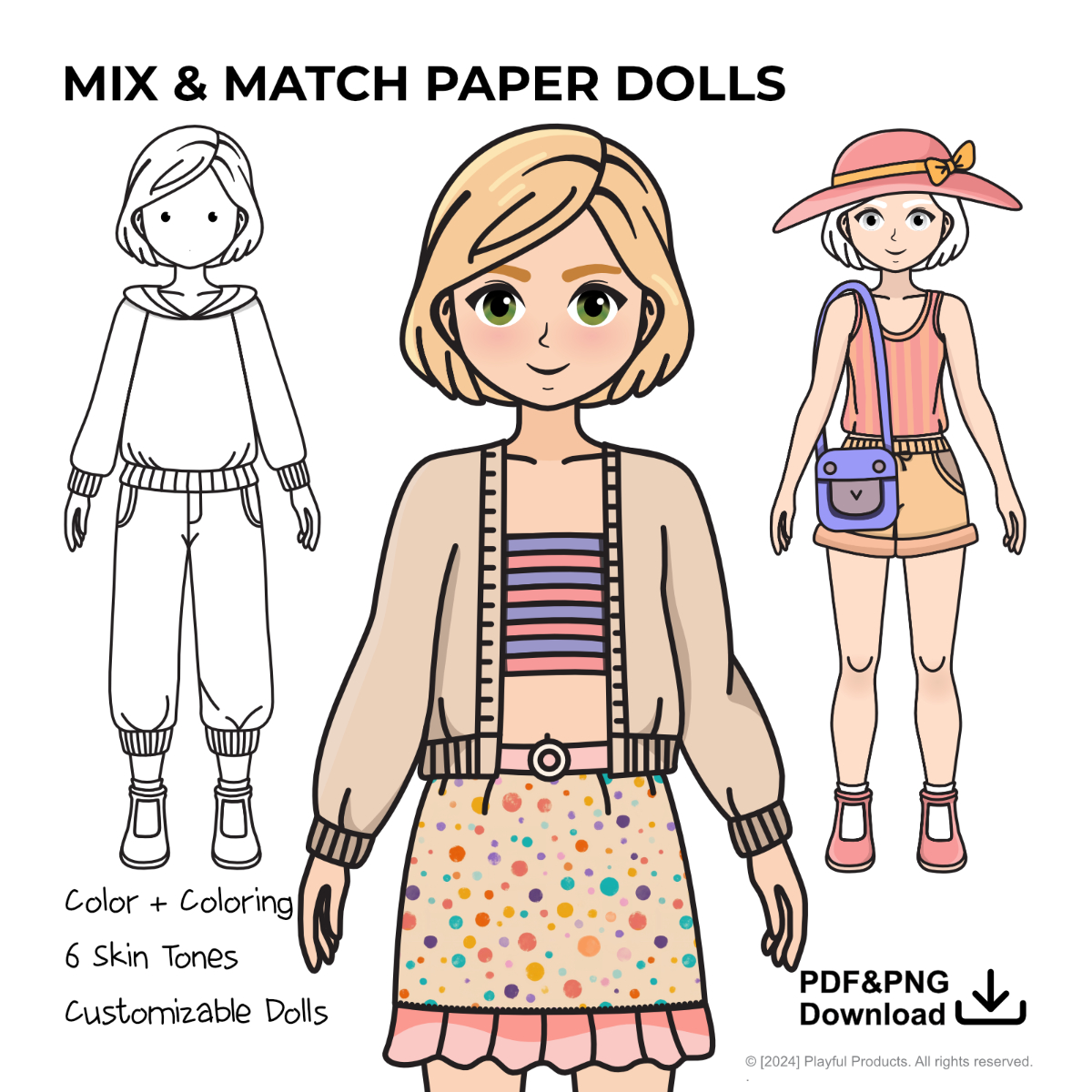 Dream Chasers Paper Dolls